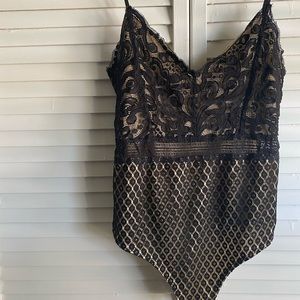 Love culture lace bodysuit size large
